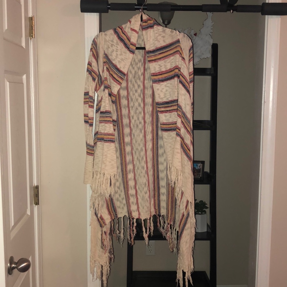 Long Sleeve Open Sweater